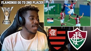 FLAMENGO 3 x 0 FLUMINENSE - Gols & Melhores Momentos (Completo) - Brasileirão 2018 | Reaction