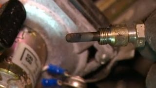 VW Sharan. Замена свечи накаливания для нагревателя. Ошибка 01491/Q9. Glow Plug for Heater.