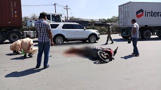 Gặp nạn khi chở cô của vợ đi Suối Tiên chơi