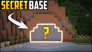 Minecraft: How To Build A Secret Base Tutorial (#6)