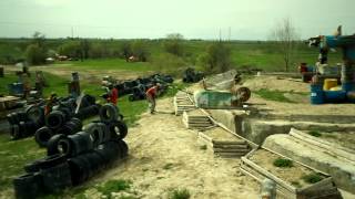 Пейнтбол в Загородном парке Скорпион 18.04.2015