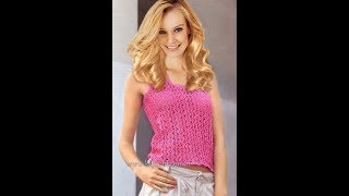 Топы, Майки, Кофты Крючком - 2019 / Tops Mikey Sweatshirts Crochet