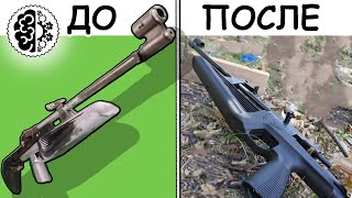 Реставрация пневматики ИЖ-61 металл