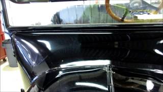 1921 Ford Model A 2 step paint correction and restoration detail