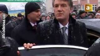 Ющенко сорвался на журналисте АТВ