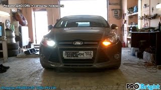 PROBRIGHT TDRL в Ford Focus 3