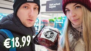 Хельсинки - Цены на продукты в супермаркете