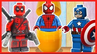 Киндер Сюрприз. Лего Супергерои. Kinder Surprise. Lego Superheroes.