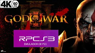 GOD OF WAR 2 HD (RPCS3) | I7 4790K + GTX 1070 | RODANDO EM 4K 60FPS