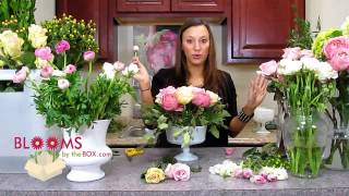 Make a Romantic Ranunculus Centerpiece