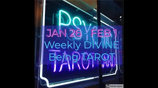*RE-UPLOADED* EVERYBODY PLAYS THE FOOL SOMETIMES | JAN 26 - FEB 1 GENERAL DIVINE BEING TAROT READING