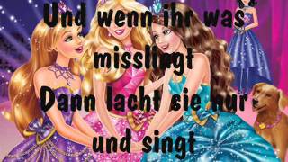 Sie ist eine Prinzessin (Lyrics)- Barbie Prinzessinnen Akademie