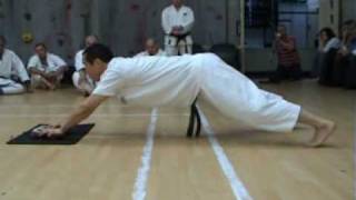 Akihito Isaka - Push Up Training - www.theshotokanway.com