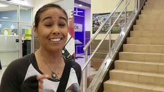 1st phorm athlete - ak amputee first time walking up the stairs with my c-leg prosthetic