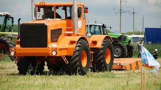 Тракторное шоу. Первый этап - Волокуша. Выставка Золотая Нива-2011