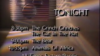 The Disney Channel Commercial Breaks (November 1991)