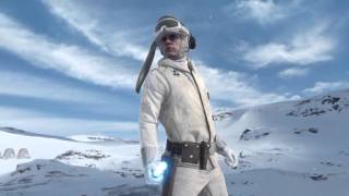 STAR WARS Battlefront Luke Skywalker Hoth Outfit/ Hoth Skin Gameplay. Luke Vs Vader & Fett