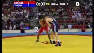 Finale 1-2 Greco-Roman 60 Kg (ARM) Karen ASLANYAN vs (TUR) Basar ENES