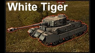 WOT Weisse Tiger (White Tiger) vs 15 T-34-85 - Бой с Белым Тигром - поражение