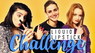 ONLY LIQUID LIPSTICK CHALLENGE | Kihou, Marion Seclin et So Urban Girl