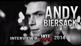 Interview with Andy Black (Biersack) @ Hot Topic 2014