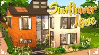 ?SUNFLOWER LANE || Rebuild Willow Creek || The Sims 4 Speed Build (No CC)