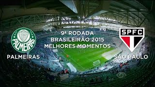 Melhores Momentos - Palmeiras 4 x 0 São Paulo - Brasileirão - 28/06/2015