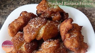 Mashed Banana Fritters