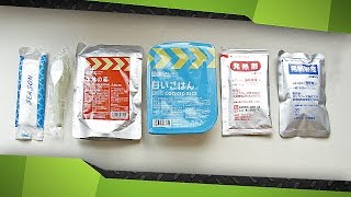 Японский аварийный рацион "Rescue Foods" / Japan emergency ration "Rescue Foods"