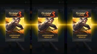 Shadow Fight 3: Buy and Open 3 Legendary Packs
