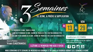 Priez d'abord pour les fardeaux de Dieu et vos besoins ensuite - Ps Yvan Castanou