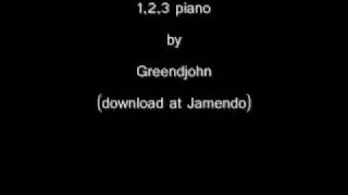 1,2,3 piano by Greendjohn