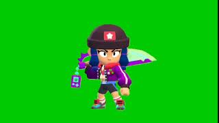 Футаж Героиня БИБИ l New Skin Footage Heroine BIBI l Brawl Stars
