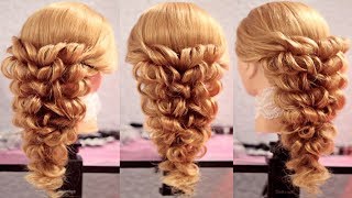 Причёска на резинках | Авторские причёски | Лена Роговая | Hairstyles by REM | Copyright ©