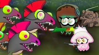 Salmonid Can Talk?! Splatalkies: Off the Hook Play Salmon Run | Splatoon 2 Animation