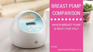 Spectra Breast Pump Comparison