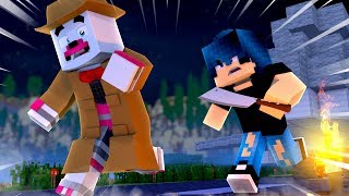 Funtime Foxy's Mineteria Murder Mystery (Minecraft Fnaf Roleplay Adventure)