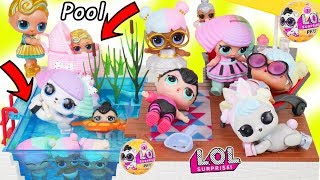 LOL Surprise Dolls + Lil Sisters Find Wave 2 Pets
