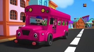 Колеса на автобусе | детского стишка | Baby Bao Panda Songs | Rhyme For Kids | Wheels on the Bus