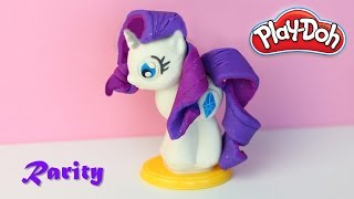 My Little Pony Play Doh RARITY - MLP Play Doh Make'n Style Ponies - DIY Rarity