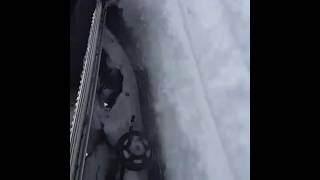 Скребки от САНЧОСа установленные на рычаги YAMAHA TF 2006