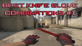 BEST KNIFE AND GLOVE COMBINATIONS #1 (CSGO Showcase)