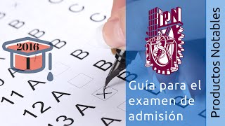 Guía para el examen de admisión al IPN | Álgebra | Productos Notables