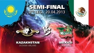 Astana Arlans Kazakhstan - Mexico Guerreros - Semi Finals - Leg 2 - WSB Season 3