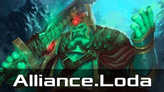 Alliance.Loda — Wraith King, Safe Lane (Jun 24, 2019) | Dota 2 patch 7.22 gameplay