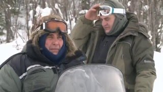 Хариус в феврале.  Часть 1.