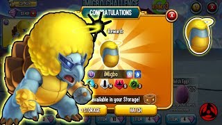 ?Monster Legends: iMigbo challenge get egg Rank5 ? review combat level 130