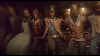 John Marston slaps Arthur morgan on drunken rampage red dead redemption 2 mod