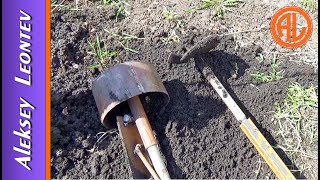 Бур своими руками. Бур и разбуриватель для ручного бурения. / Homemade earth auger. Earth drill