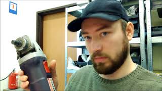 Болгарка SPARKY M 750E нетипичная поломка